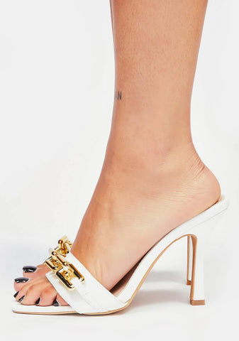 Angel In The Mix Chain Heels