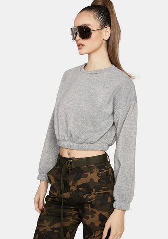 Misty Nice To Me Cropped Sweater