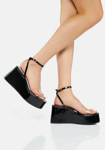 Set The Bar Platform Sandals