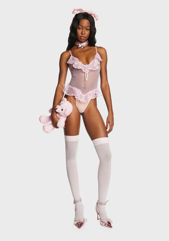 Weekday Rendezvous Mesh Bodysuit