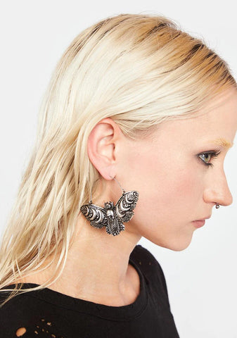 Such A Fly Time Hoop Earrings