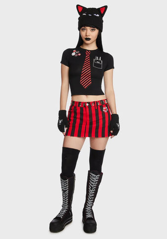 Revenge At Last Mini Skirt