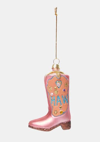 Ride 'Em Boots Ornament