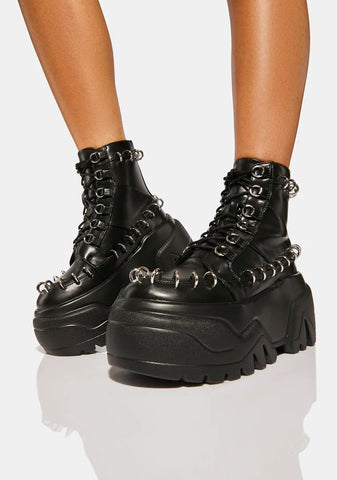 Stuck With Me Platform Sneakers