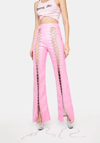 Unlimited Access Lace Up Pants