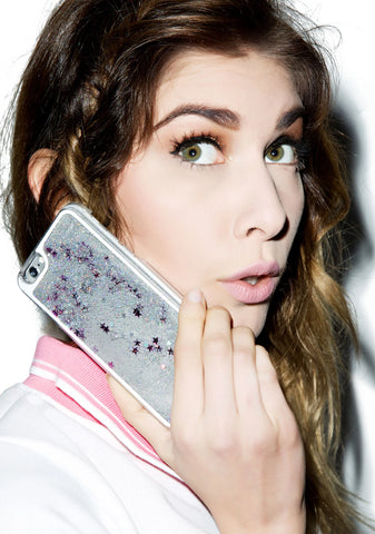 Shooting Star Glitterfalls iPhone Case