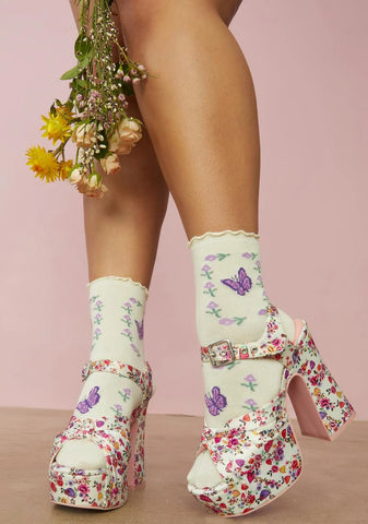 Totally Buggin' Platform Sandals