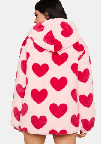 Cupid’s Little Helper Fuzzy Jacket