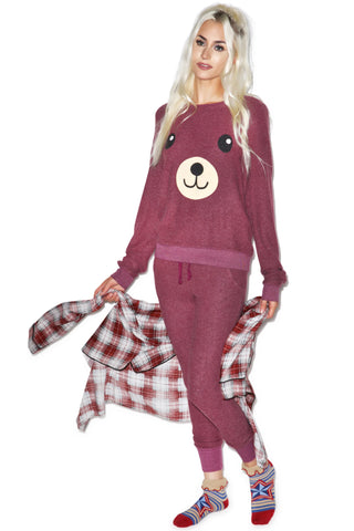 Teddy Girl Baggy Beach Jumper