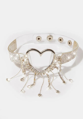 Crown Jewel Rhinestone Choker