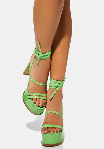 Tropical Climate Platform Heels