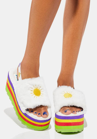 Teletubbies Qozii Platform Slides