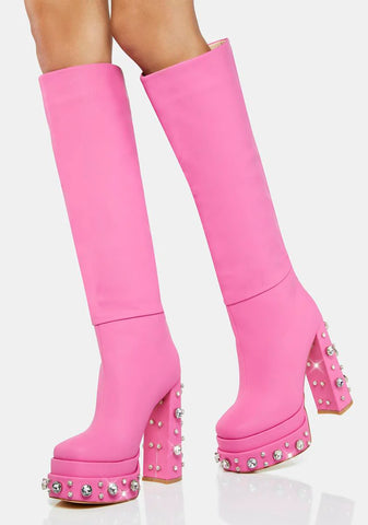 Stranger Knee High Boots