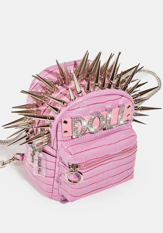 Pink Hellraiser Doll Mini Bag