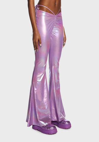 Lavender Siren Calling Metallic Flares
