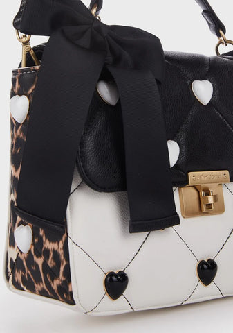 I Want Candy Hearts Satchel Bag