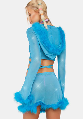 Lyrical Mirage Wrap Skirt