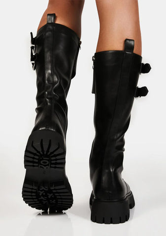 Hurricanes Knee High Boots
