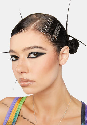 Attitude Problem Hair Clips