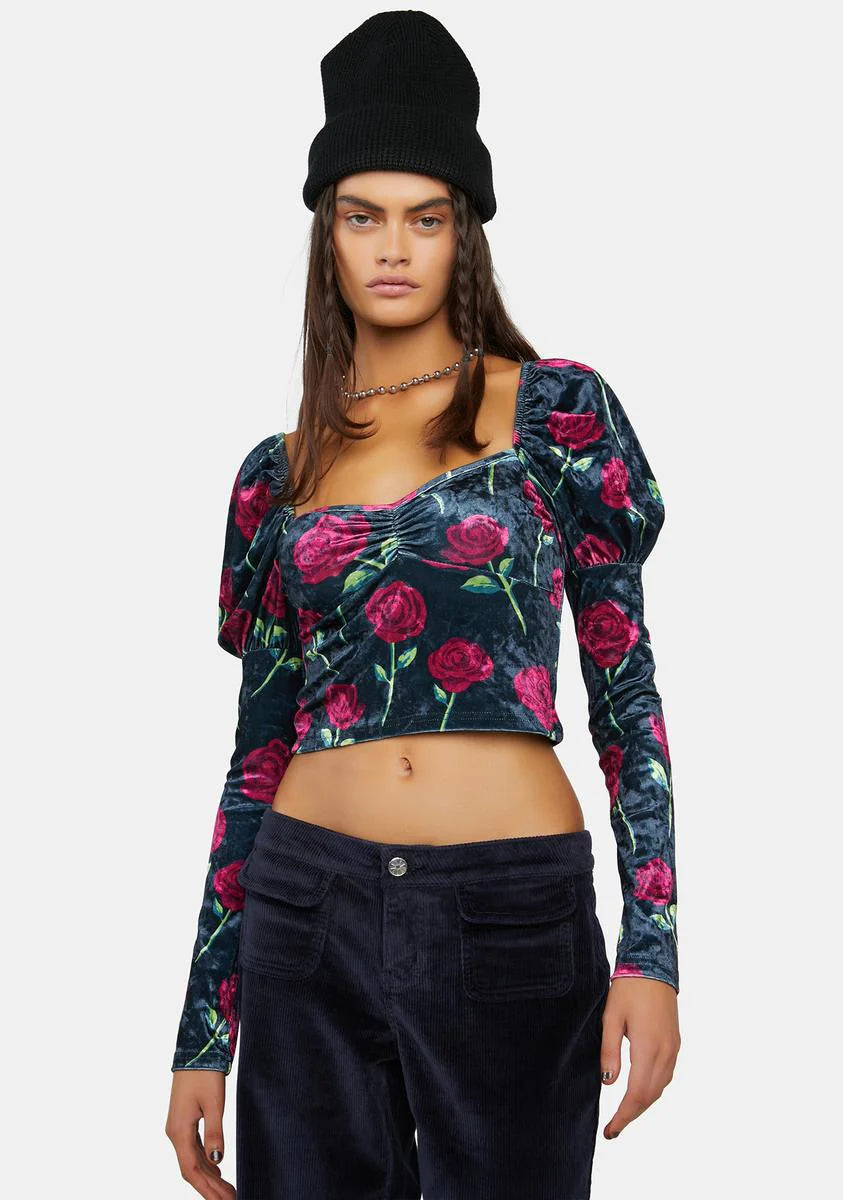 Bouquet Of Thorns Long Sleeve Top