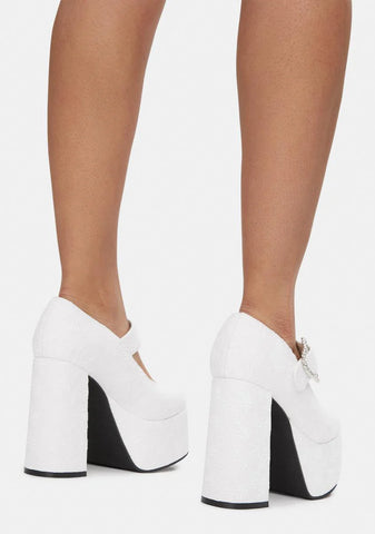 I'll Be Ur Juliet Eyelet Mary Janes