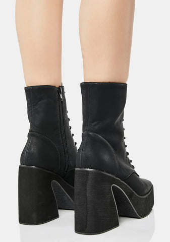 Unfazed Babe Platform Boots
