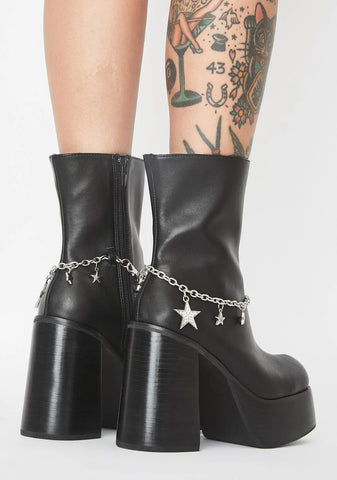 Superstar Saga Platform Boots
