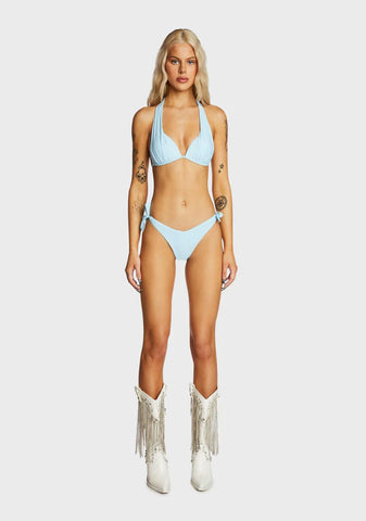 Villa Lounging Bikini Set - Blue