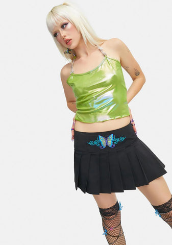 Wind Beneath My Wings Pleated Skirt