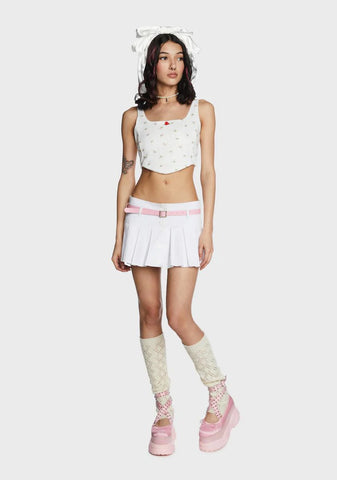 Love Is A Rose Crop Top