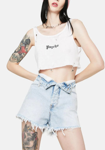 Easy Rider Cut Off Denim Shorts