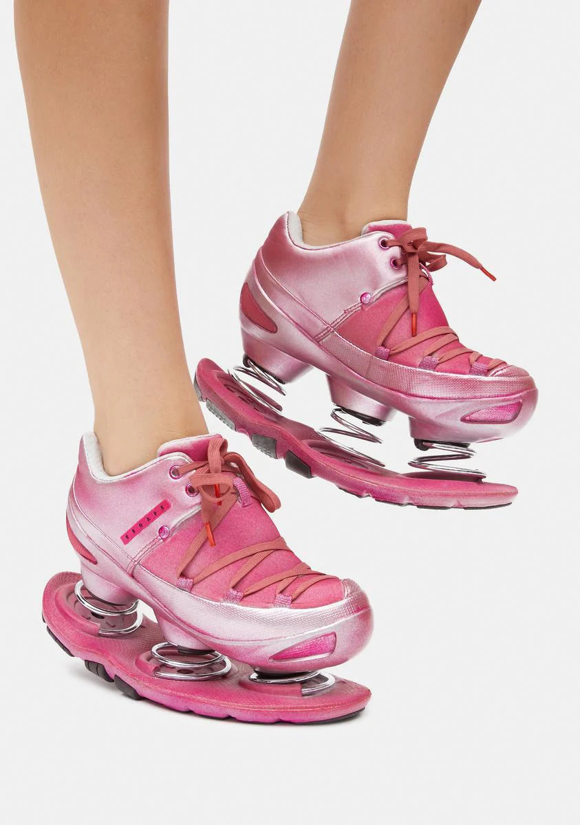 Pink Lord Campus Spring Platform Sneakers