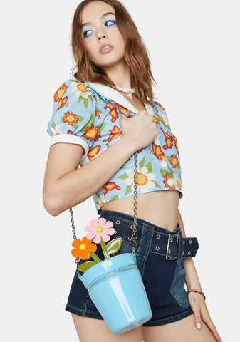 Smell The Daisies Crossbody Bag