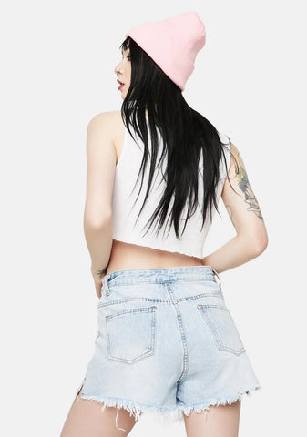 Easy Rider Cut Off Denim Shorts
