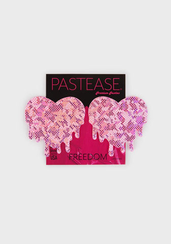 Pink Melty Heart Pasties