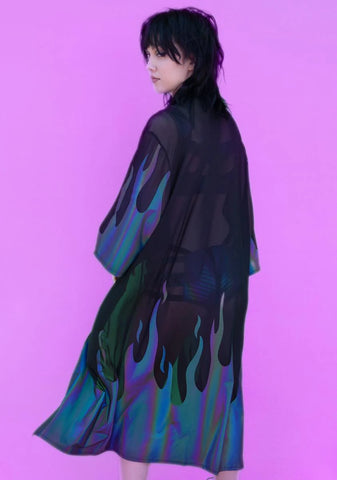 Fired Up Reflective Duster