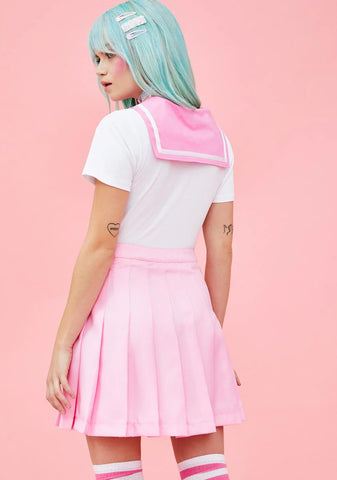 Whimsical Wonder Pleated Skirt