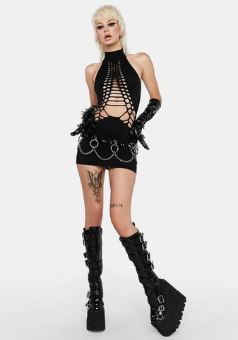 Midnight Make No Mistakes Seamless Dress