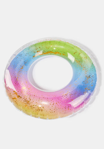 The Sweet Life Rainbow Pool Tube