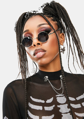 Need A Hand Skeleton Brooch