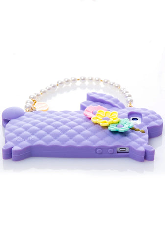 Miss Rabbit iPhone 5 Case - Purple