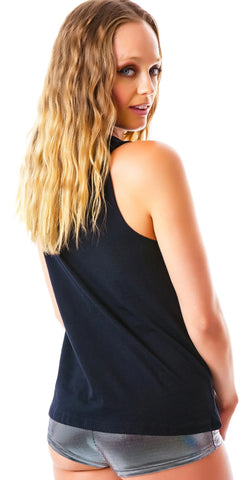 I Donut Give A Fuck Muscle Tank - Black