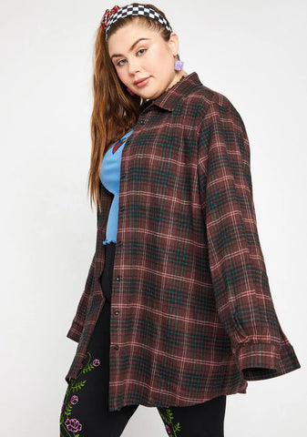 Lil Miss Nonconformist Flannel Shirt