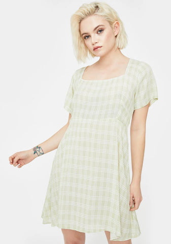 Sage Peky Mini Dress