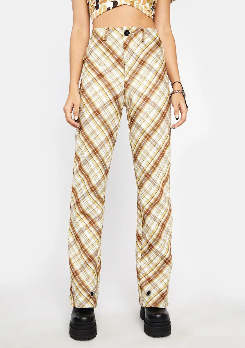 Manila Checkered Pants