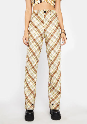 Manila Checkered Pants