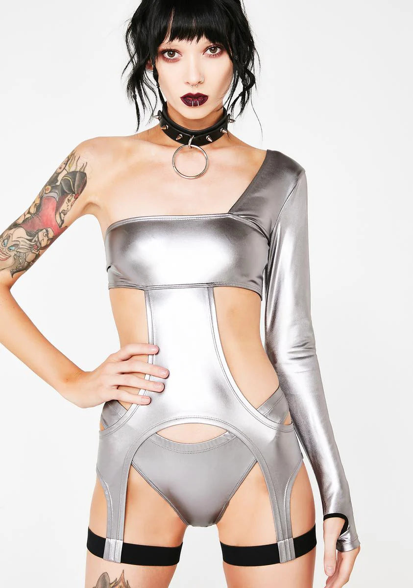 Chrome Obscura Inferno Cutout Bodysuit