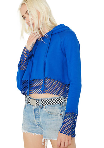 Playin’ Games Cropped Hoodie