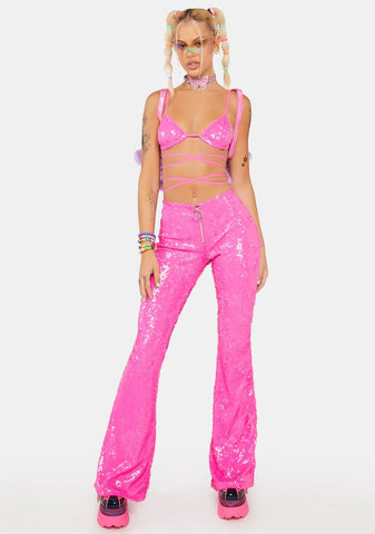 Sweet Infinity Dream Sequin Bra Top