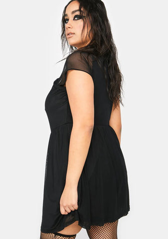 Plus Bad Idea Mini Dress